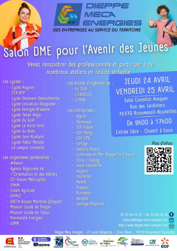 Dernière journée pour visiter le Salon pour l’Avenir des Jeunes !