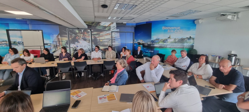 38 personnes étaient présentes à la commission RH de DME s’est tenue le 20 mai au centre d’affaires de la CCI de Dieppe.