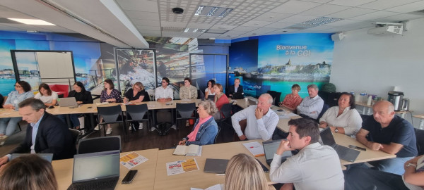 38 personnes étaient présentes à la commission RH de DME s’est tenue le 20 mai au centre d’affaires de la CCI de Dieppe.