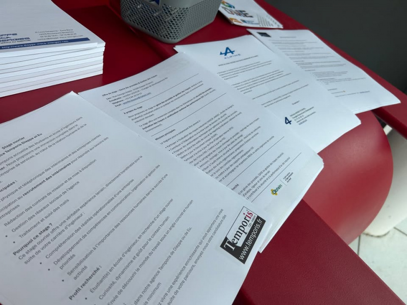 L’équipe de Dieppe Méca Énergies était hier à l’INSA Rouen!