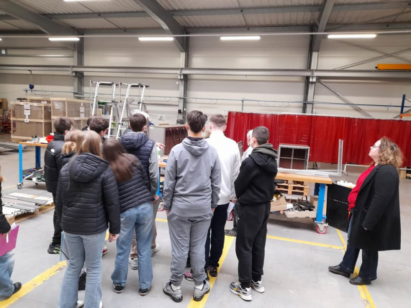 Dieppe Méca Énergies a eu le plaisir d’accompagner les élèves de 4e du collège Louis-Philippe de Eu pour une visite de l’entreprise Devatec à Offranville ce mardi.