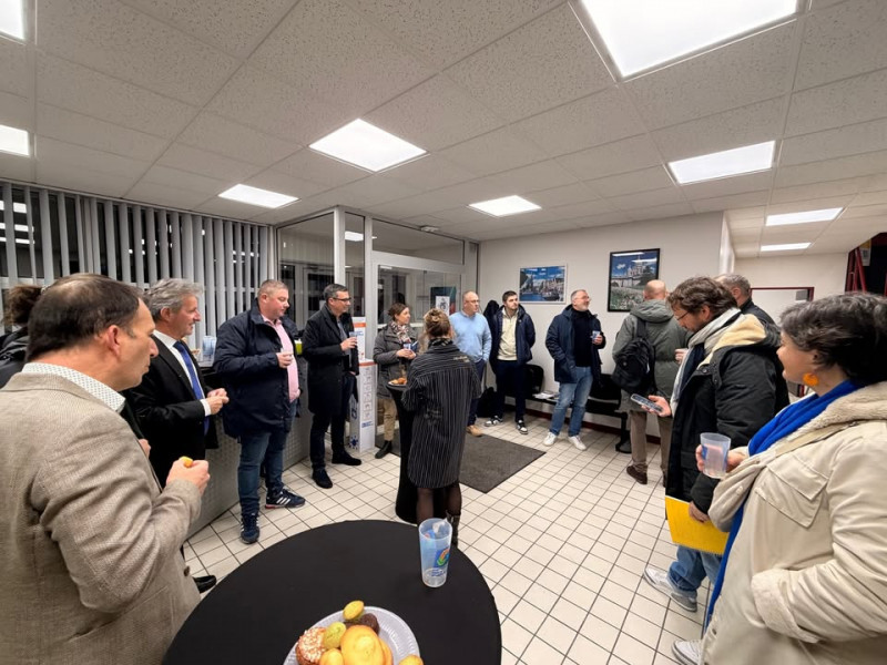 Aujourd’hui s’est tenu le tout premier petit-déjeuner EPR2 à destination des adhérents de Dieppe Méca Énergies.