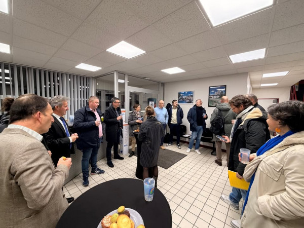 Aujourd’hui s’est tenu le tout premier petit-déjeuner EPR2 à destination des adhérents de Dieppe Méca Énergies.