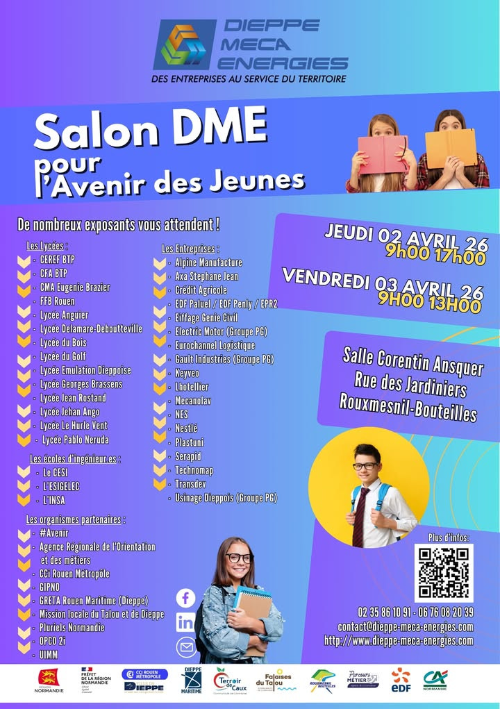 Le Salon DME revient pour accompagner les jeunes dans leur orientation et leur avenir professionnel !
